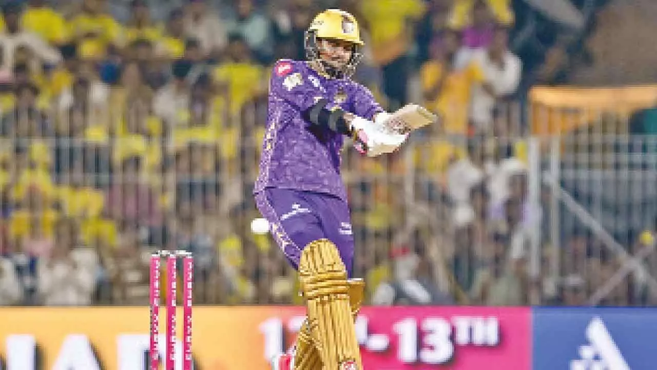 Sunil Narine stars as KKR thrash CSK by 8 wickets