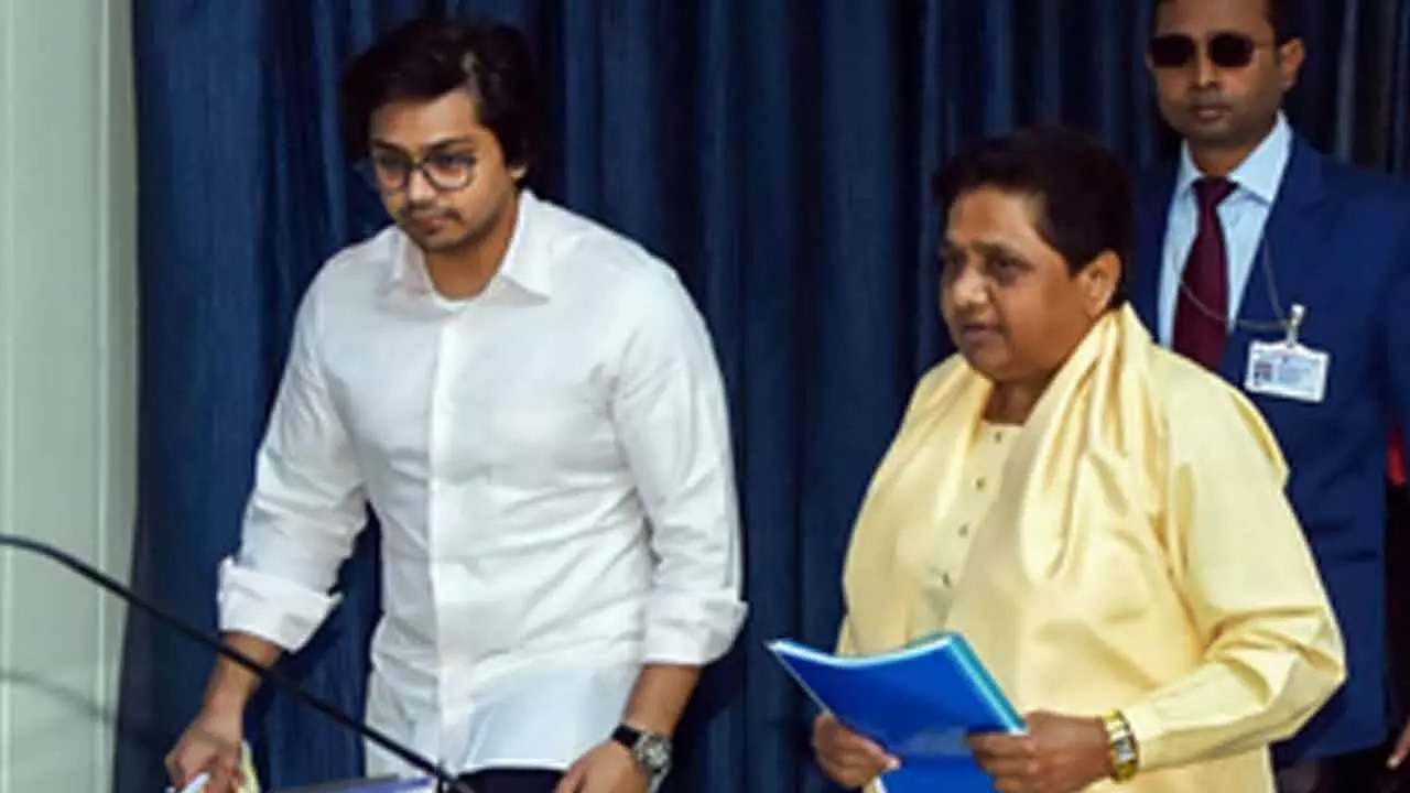 Mayawati appoints nephew Akash Anand as BSP’s chief national coordinator