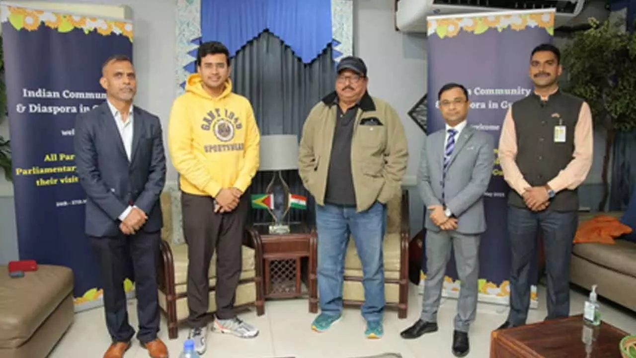 Op Sindoor outreach: Tejasvi Surya, Sarfaraz Ahmad of Tharoor-led delegation reach Guyana Op Sindoor outreach: Tejasvi Surya, Sarfaraz Ahmad of Tharoor-led delegation reach Guyana